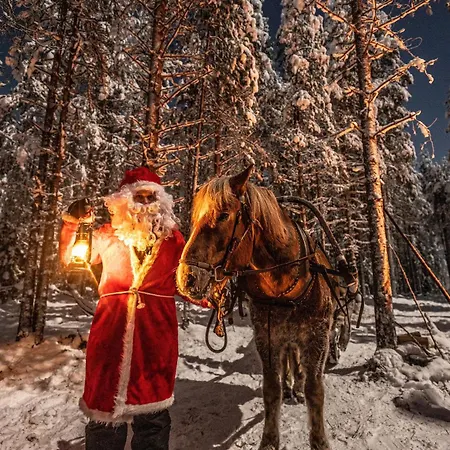 Haistila Retreat With Elegant Views & Sauna Near Rovaniemi Lodge