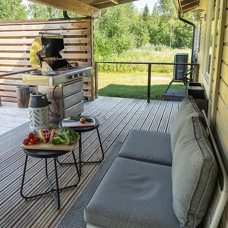 Haistila Retreat With Elegant Views & Sauna Near Rovaniemi